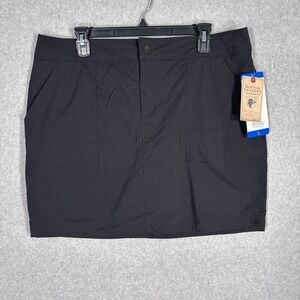 NEW Boston Traders Ripstop Skort Skirt Large Hiking Golf Utility Shorts Nylon